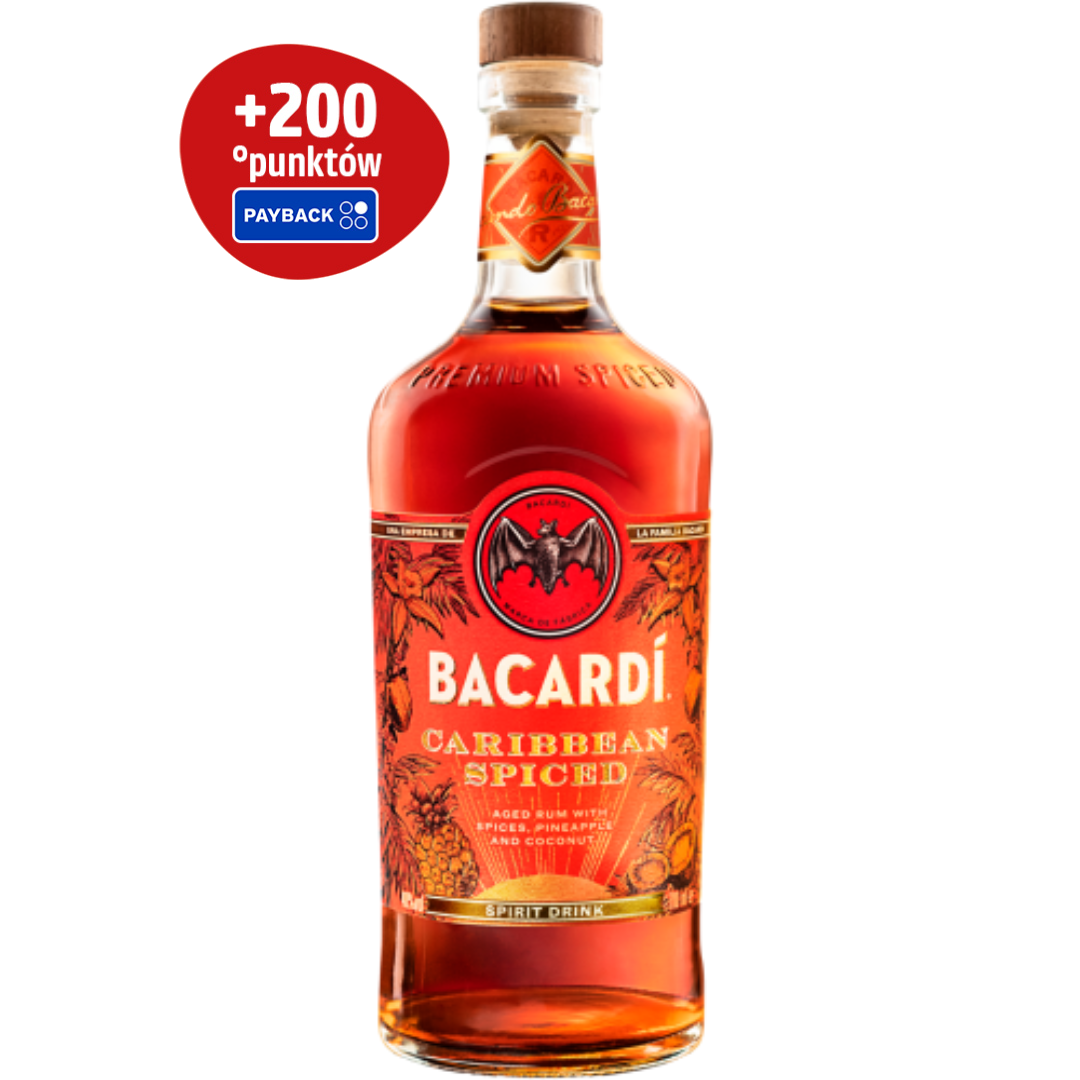 Bacardi Caribbean Spiced 40% 700ml